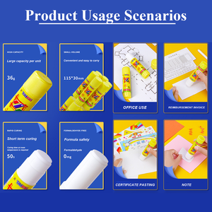 接着剤スティック工場OEM高粘度接着剤8g/15g/21g/35g/36gオフィススクール学生用卸売 - Product Image 5