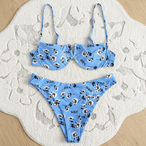 High Quality Fashion <b>Bikini</b> <b>Set</b> Open Hot Sexy Girl beautiful swimsuits transparent <b>Bikini</b> <b>Set</b> For Sale - Product Image 1