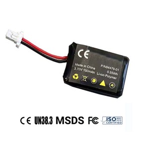 Nouvelle batterie 86180-01 84479-01 pour Plantronics Savi <span class=keywords><strong>CS540</strong></span> C054 3.7V 140mah batterie de remplacement - Product Image 4