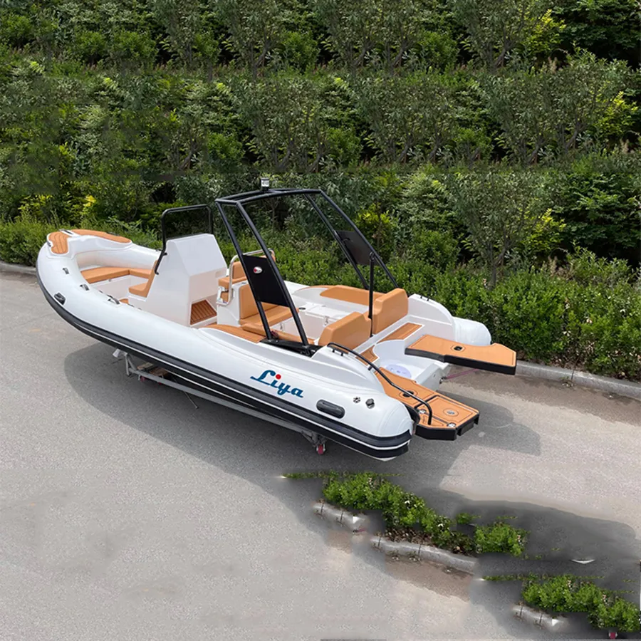 Il produttore di barche rib deluxe Liya fornisce barche rigide 660 in vendita