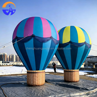 Maßgefertigtes Werbe-Aufblasballon-Modell mit Gebläse Digitaldruck Einfacher Aufbau für Außenbereich Rasen & Veranstaltungen Party