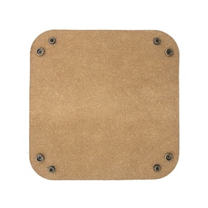 Luxury Leather Storage Tray for OEM Laser & Sublimation Engraving Printable Coins Accessories Tray - Product Image 3