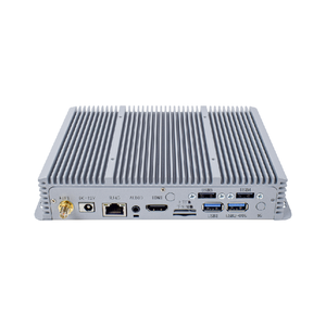 Industrial-Grade Aluminum Android Mini <strong>PC</strong> RK3128/3288/3566/3568/3399 <strong>Fanless</strong> Design 4K Dual Display | for Smart Kiosks &amp; Edge AI - Product Image 4
