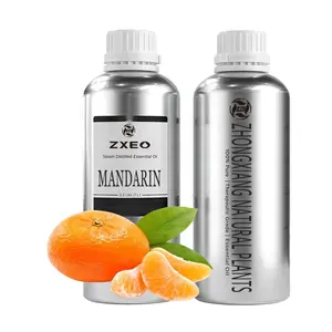 Olio naturale organico per la cura della pelle arancione olio essenziale 100% puro buccia di mandarino olio di agrumi diffusore di aromaterapia