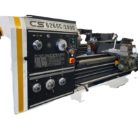 CS6266C tour universel en métal tour Horizonta tour Machine vente chaude tour manuel machine Chine usine meilleur prix