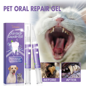 Gel de Cuidado Bucal Ecológico y Seguro para Perros y Gatos, Limpieza Dental, <span class=keywords><strong>Aliento</strong></span> Fresco, Antifúngico, Aroma Natural a Menta, Solución Dental - Product Image 5