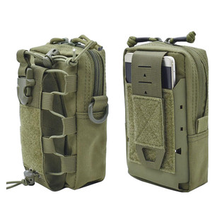 Multiusos táctico EDC Molle cintura bolsa cinturón cintura teléfono móvil funda Camping senderismo utilidad IFAK herramientas Kit <span class=keywords><strong>Gadget</strong></span> - Product Image 1