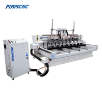 Routeur CNC à haute rigidité FIRMCNC 1325/1530/2030, machine de gravure sur bois multi-broches à haute efficacité avec garantie d'un an