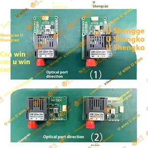 Transceptor óptico TTL de fibra óptica de vídeo de 1 vía y 2 vías dedicado <span class=keywords><strong>SC</strong></span> <span class=keywords><strong>IP</strong></span> para UAV SBUS Sky Ground End medios integrados WiFi FTTH - Product Image 3