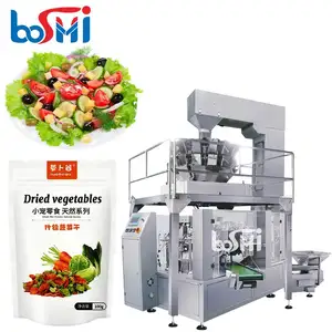 Automatic Weighing Preserved Fruit Pulp Haricot Vert Doypack Packing Machine