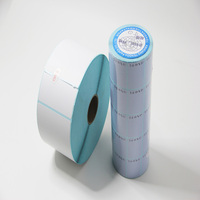 Étiquette en papier thermique utilisée en supermarché