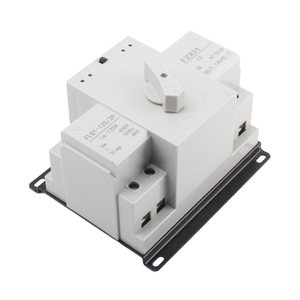 Interrupteur <span class=keywords><strong>de</strong></span> transfert automatique double alimentation FZRH Mini 50Hz/60Hz AC220V 63A 2P Monophasé 10kA Capacité <span class=keywords><strong>de</strong></span> coupure FLQ1-63 <span class=keywords><strong>Solaire</strong></span> Photovoltaïque 400V - Product Image 1