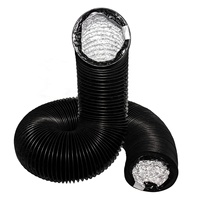 Système HVAC de marque OEM, conduit d'air flexible en aluminium et PVC non isolé, facile à installer