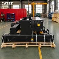 Machine de levage à haute stabilité et à usage intensif, palan à câble électrique de 32 tonnes, 12 m, avec réducteur de moteur pour pont roulant à double poutre