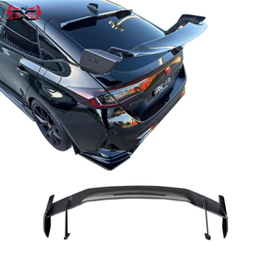 ปีกท้ายรถคาร์บอนไฟเบอร์แห้งปีก FL5ด้านหลังสำหรับ Honda <span class=keywords><strong>Civic</strong></span> <span class=keywords><strong>Civic</strong></span> ปีกตรงหางเป็ด - Product Image 1