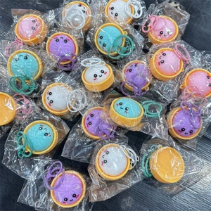 Glow Dumpling Keychains Lovely Baozi <b>Steamer</b> Random Color for GiftBags PartyFavors Wedding Favors for Guests Easy to Clean - Product Image 6
