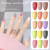 2022 acrylique vernis à ongles Gel apprenant UV Gel OEM ensemble complet 66 couleurs Gel vernis à ongles marque privée vernis émail