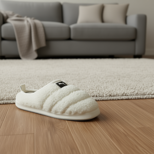 Ciabatte Puma Sherpa Logo con Fodera in Peluche, Punta Chiusa Imbottita, Slip-On Invernali da Uomo - Product Image 2