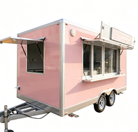 Camion de pizza mobile, remorque alimentaire, camionnette à café, chariot à hot-dogs, camion de restauration BBQ, remorque à pizza, cuisine mobile, nouveau camion de crème glacée