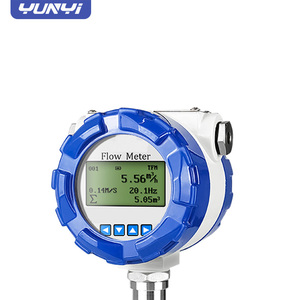 Yunyi高圧価格液体水ステンレス鋼流量計インラインパイプタイプタービン流量計 - Product Image 2