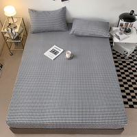 Draps de lit en polyester 100% sur mesure, doux, respirants, protège-matelas respectueux de la peau, utilisables en toutes saisons, pour la maison et la chambre à coucher