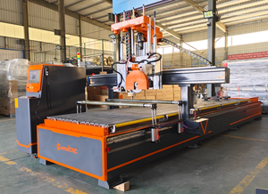 Đồ nội thất cửa gỗ làm khắc & khoan với trục chính ngang và lưỡi cưa 1560 Bộ định tuyến <span class=keywords><strong>CNC</strong></span> <span class=keywords><strong>ATC</strong></span> - Product Image 3