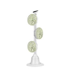 Ventilateur sur pied moderne Oscillation Portable Ventilateur domestique Télécommande Circulation d'air <span class=keywords><strong>3D</strong></span> - Product Image 6