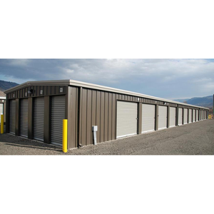 Kết Cấu Thép Prefab Tòa Nhà Kết Cấu Thép Prefab Kho Kim Loại Đổ Nhà Máy Thép Đúc Sẵn Hội Thảo - Product Image 2