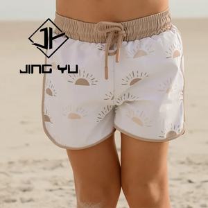 Traje de Baño Infantil Hawaiano OEM con Cordón, Bañador Infantil Estampado Personalizado de Nailon - Product Image 2