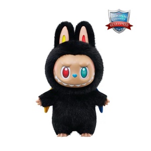 100% Originale Autentico Popmart Monsters 10° Anniversario ZIMOMO 3.0 Collezione Modello Giocattolo in Vinile con Faccia in Peluche - Product Image 1