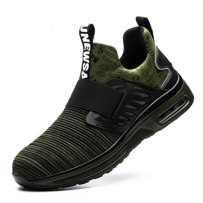 Защитные рабочие ботинки для мужчин и женщин, Рабочая обувь, Нескользящие рабочие кроссовки со стальным носком, промышленная обувь, Мужская защитная обувь