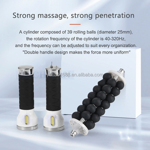 Masseur à bille rotatif <span class=keywords><strong>pour</strong></span> usage domestique, masseur corporel vibrant, rouleau micro-vibrant, <span class=keywords><strong>appareil</strong></span> amincissant - Product Image 3