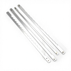 Cuchilla de Acero Inoxidable de 371x11x0.4mm para Máquina Rebanadora de Pan - Product Image 1