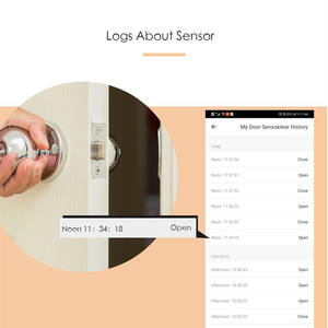 Alarma de Apertura y Cierre de Puerta y Ventana de Alta Decibeles (90dB) con <span class=keywords><strong>4</strong></span> Niveles de Volumen, Automatización y Seguridad para el Hogar Inteligente, Sensor de Puerta <span class=keywords><strong>WiFi</strong></span> Tuya - Product Image 5