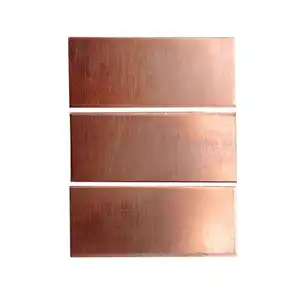 copper sheet manufacturer price 1000*2000mm 99.99% Cathodes Sheet Pure Copper Plate