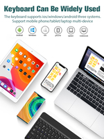 Casing Keyboard untuk Samsung Galaxy Tab S5E 2019 SM-T725 SM-T720 untuk Galaxy Tab S5E 10.5