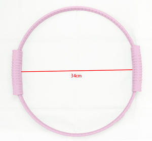 Силиконовое кольцо для пилатеса с индивидуальным логотипом, коричневое прочное оборудование для фитнеса, оптовая продажа, волшебный круг для пилатеса, аксессуары - Product Image 5