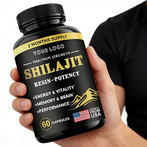 High Potency Extra Strength Shilajit <strong>Capsules</strong> To Boost Energy Performance <strong>Men</strong> Health Shilajit Pill Mineral Supplements - Product Image 1