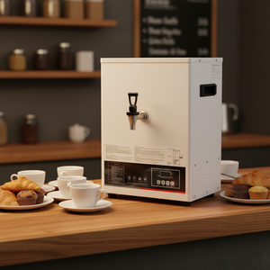 Erogatore d'Acqua Calda Elettrico Commerciale a Parete con Riscaldamento a Gradini per Ristoranti, Casa, Ufficio - Product Image 1