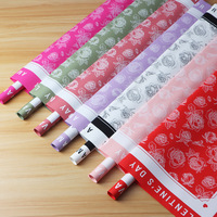 Papier d'emballage pour fleurs imperméable pour la Saint-Valentin, Jardin de beauté, épais et de haute qualité, pour bouquets de fleurs, emballage cadeau