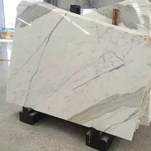 Calacatta gold marble, italy white marble big slabs in 20mm