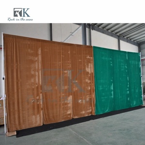 Portable Pipe and Drape <b>Backdrop</b> System for Event Trade Show Exhibition Decoration - Product Image 2