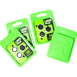 Protection d'objectif photo CD Texture Eagle Eye pour iPhone - Anneau métallique en verre trempé, film de protection d'objectif, accessoire de téléphone - Product Image 5