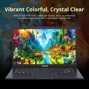 Venta al por Mayor de Portátiles de 14 Pulgadas con Pantalla FHD, Intel Celeron N4500, 4GB de Memoria, 64GB EMMC, Gráficos HD 500, 60Hz, para Estudiantes y Uso Empresarial - Product Image 6