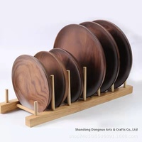 Plateau carré en bois de hêtre japonais moderne, gravé à la main, jetable, Spring Glory SG036, pour le dîner, le petit-déjeuner, les fruits secs