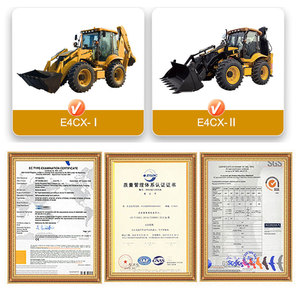 Nueva Retroexcavadora Agrícola con Motor Diésel Homologado por la CE, Cargadora Excavadora con Motor EPA, Retroexcavadora Grande 4x4 - Product Image 3