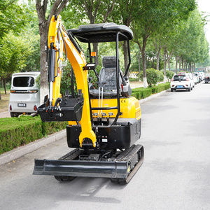 Mini-chargeuse sur chenilles 2 tonnes, débroussailleuse, taille-haie, pelle réversible pour pépinière et jardin, stock US PRÊT À EXPÉDIER CE - Product Image 6