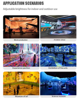 Panel de Video LED Yake 4K P2.6 P2.9 P3.91 para Exteriores, Alquiler para Eventos, Pantalla LED Curva Impermeable para Escenarios, DJ, Fondo, Ferias Comerciales