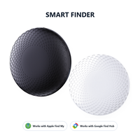 Mini traceur 32x8mm, double système Apple Find My et Google Find Hub, localisateur d'objets compact pour clés, portefeuilles, sacs, animaux de compagnie et vélos