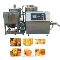 Nouvelle ligne de production entièrement automatique de muffins et gâteaux en moule souple, en acier inoxydable 304 et avec écran tactile, à vendre